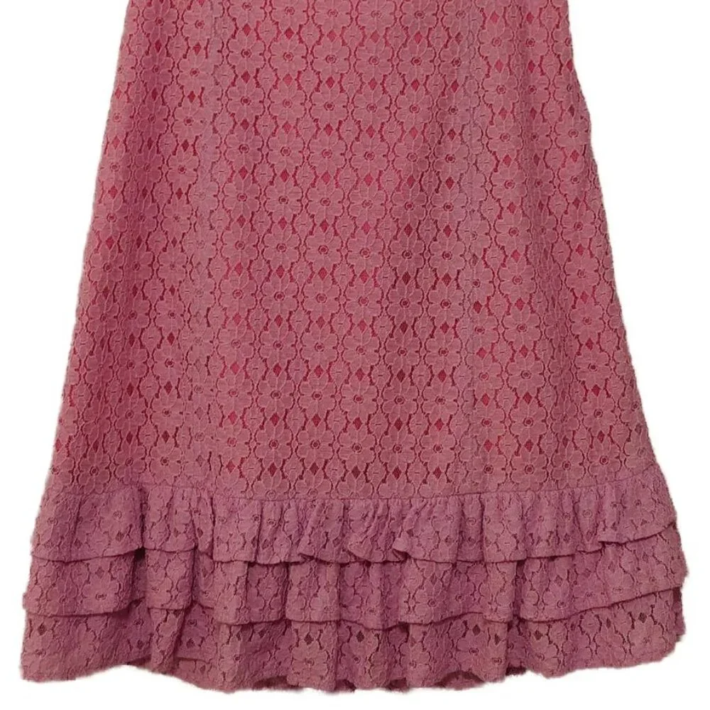 Lilly Pulitzer Franco Strapless Lace Dress in Hyacinth Pink & Petal Pusher Lace - Picture 5 of 10